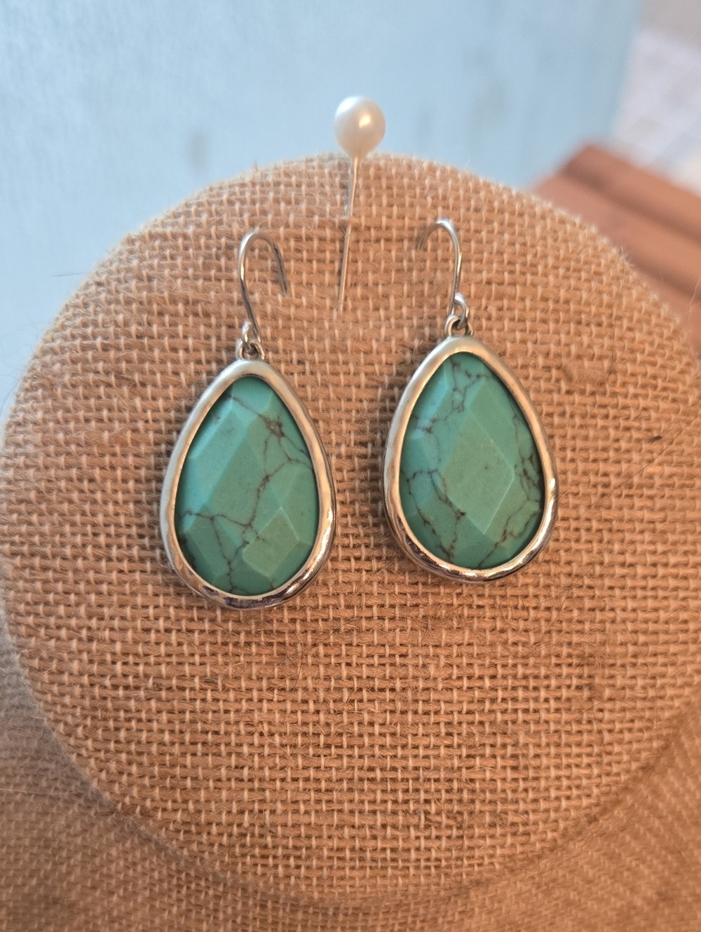 Chloe + Isabel Minaret Turquoise Teardrop Earrings